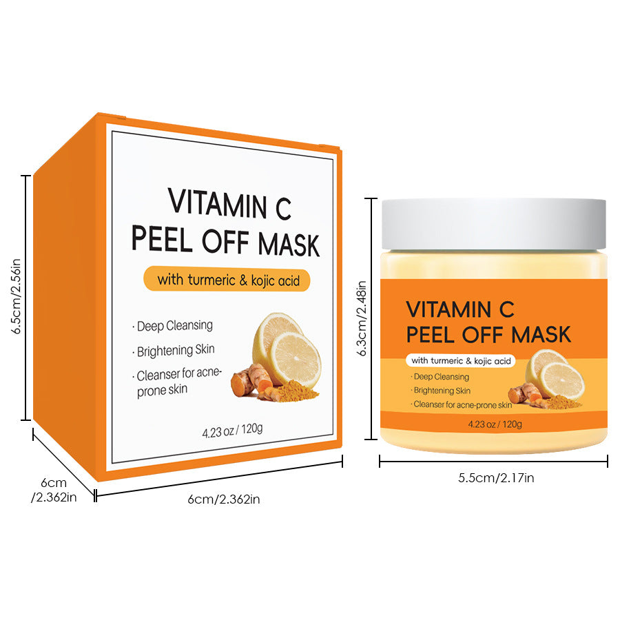 Ginger Turmeric Brightening Mask with Kojic Acid and Vitamin C for Radiant Skin - Health and wellness