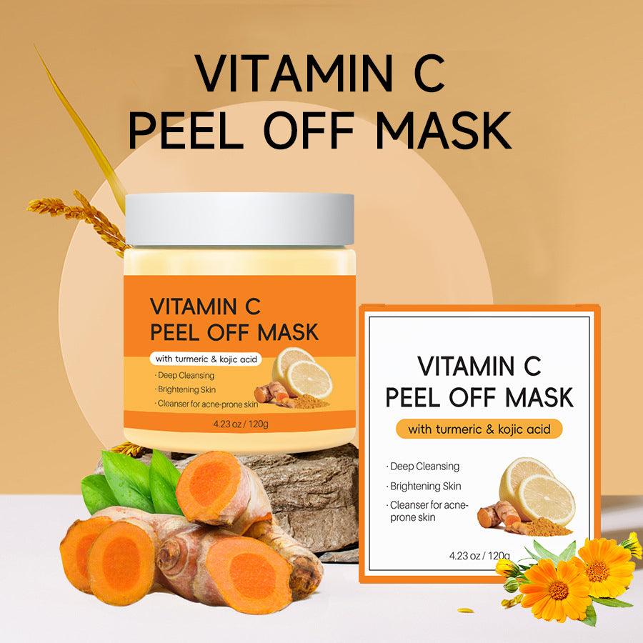 Ginger Turmeric Brightening Mask with Kojic Acid and Vitamin C for Radiant Skin - Health and wellness