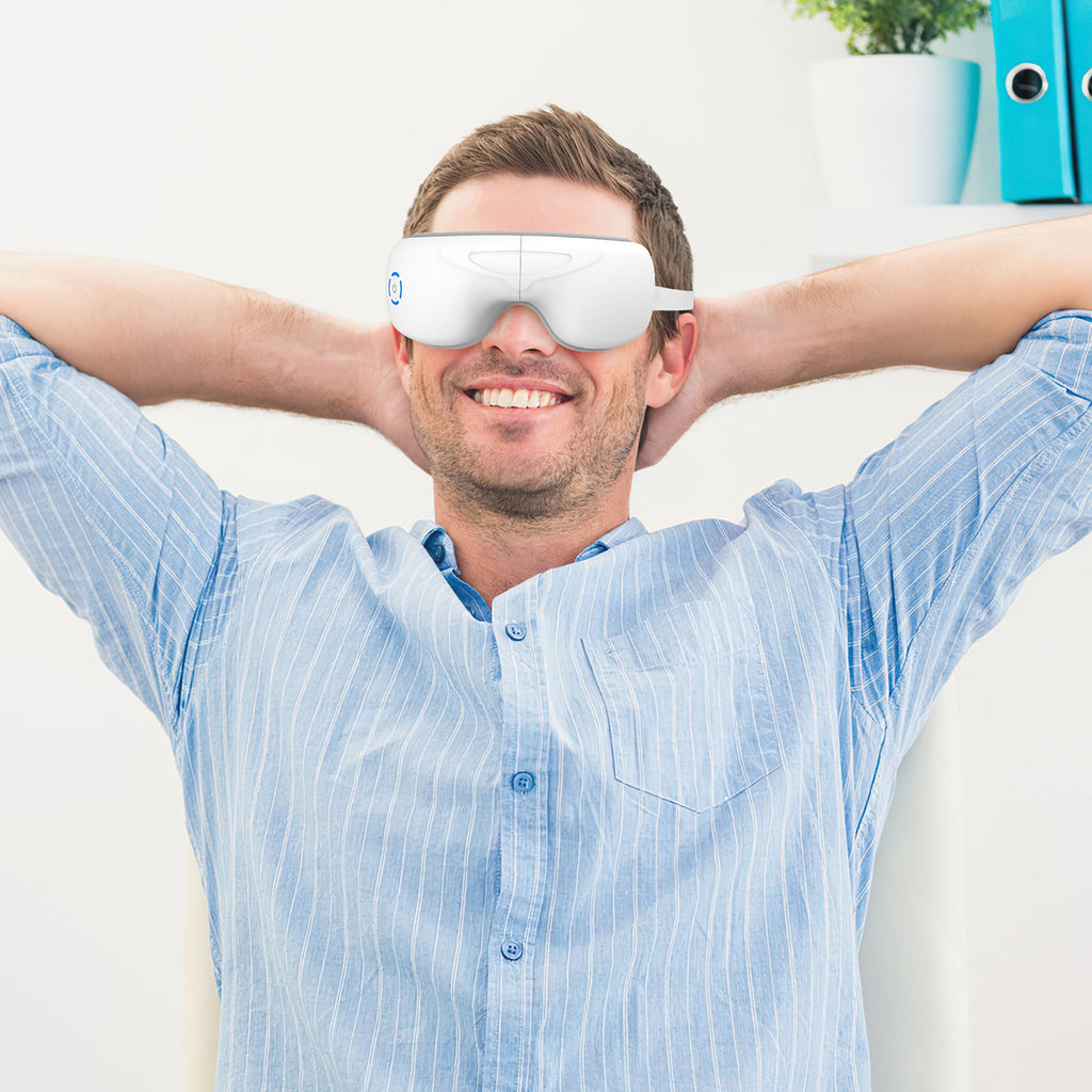 Eye Massager with Heat, Music & Air Pressure - Health and wellness