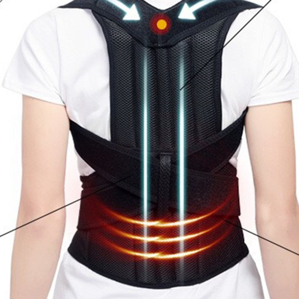 Posture Corrector — Adjustable Back Brace for Men & Women - Health and wellness