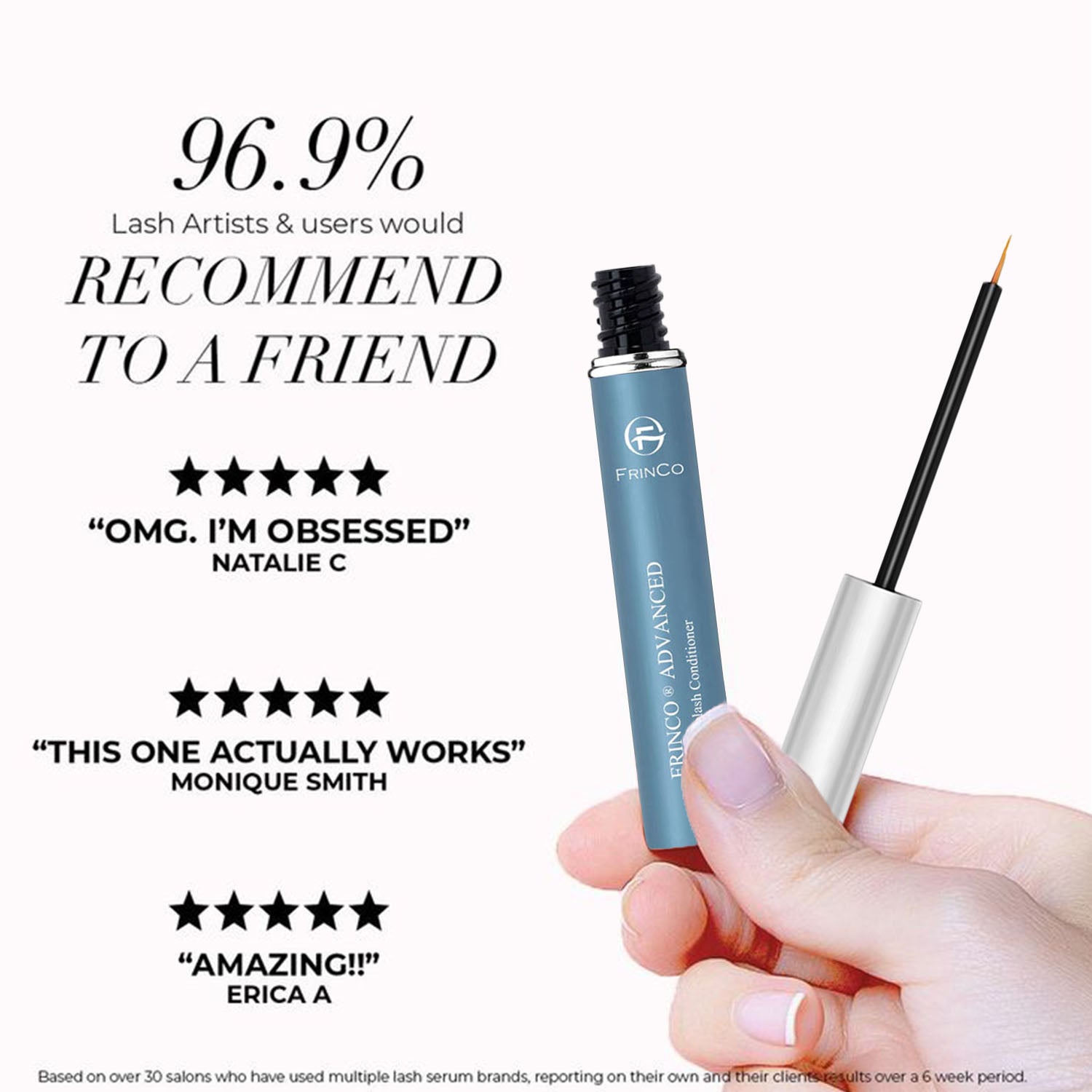 Eyelash Growth Serum — Fuller, Thicker Lashes & Brows in Weeks, 5ml - Health and wellness