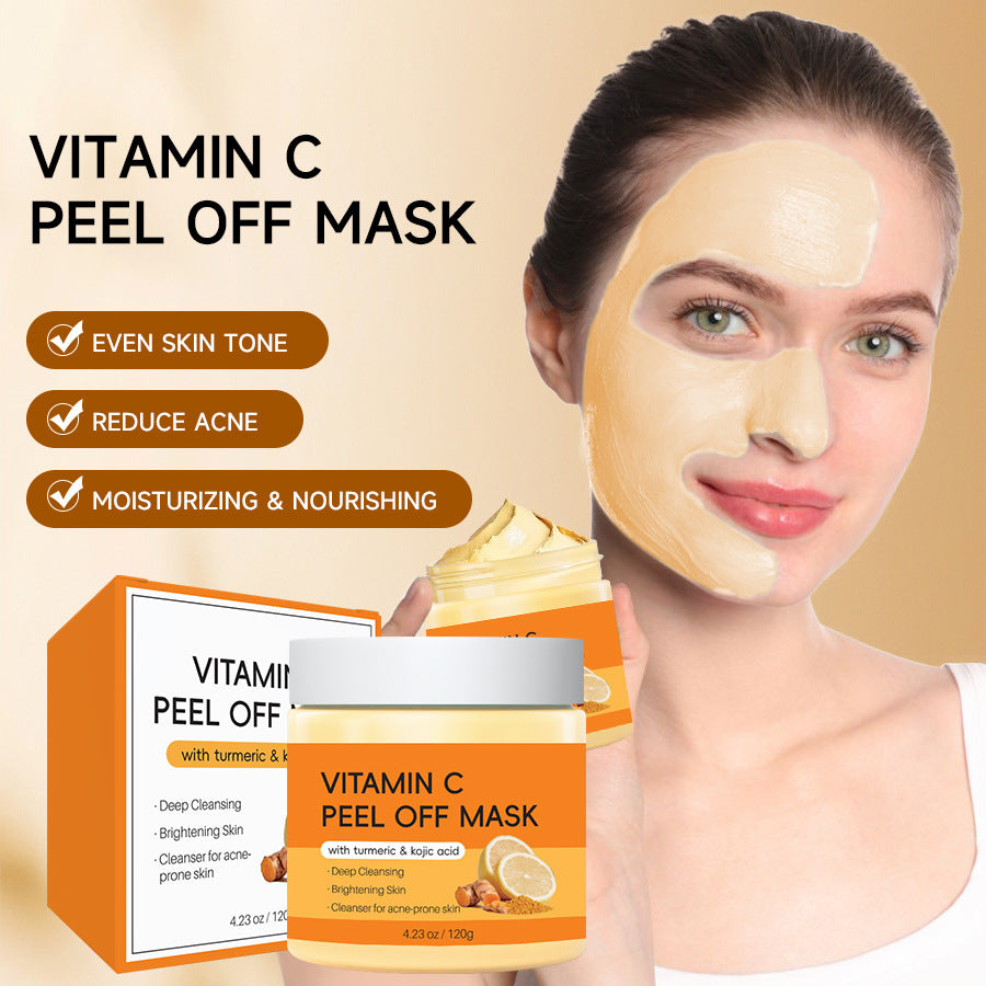 Ginger Turmeric Brightening Mask with Kojic Acid and Vitamin C for Radiant Skin - Health and wellness