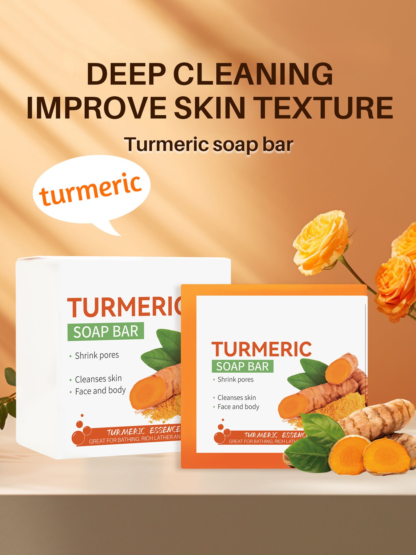 Ginger Turmeric Brightening Mask with Kojic Acid and Vitamin C for Radiant Skin - Health and wellness