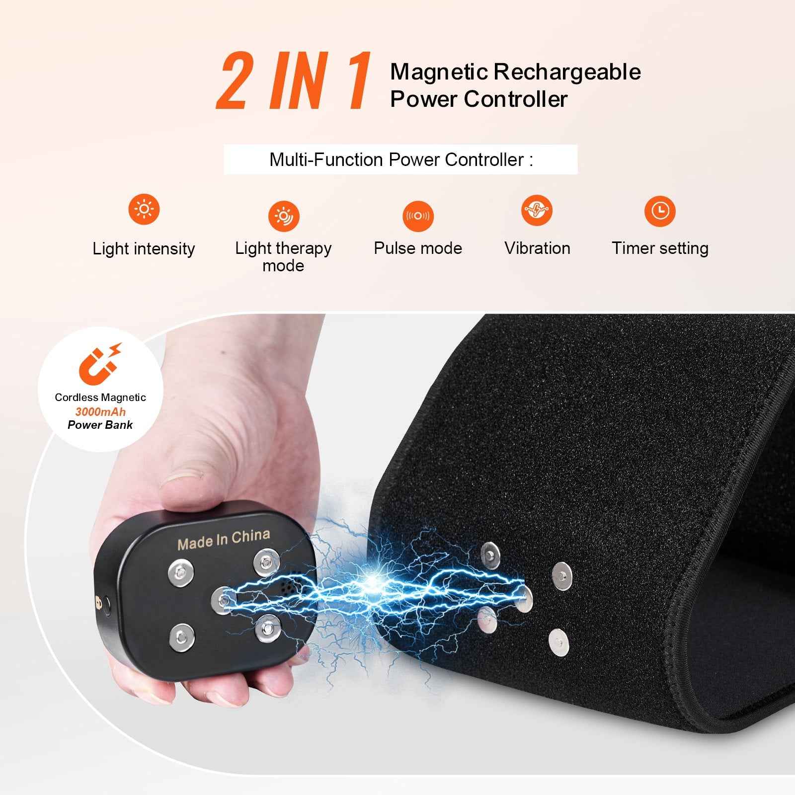 Red Light Therapy Wrap — Waist, Shoulder & Joint Pain Relief - Health and wellness