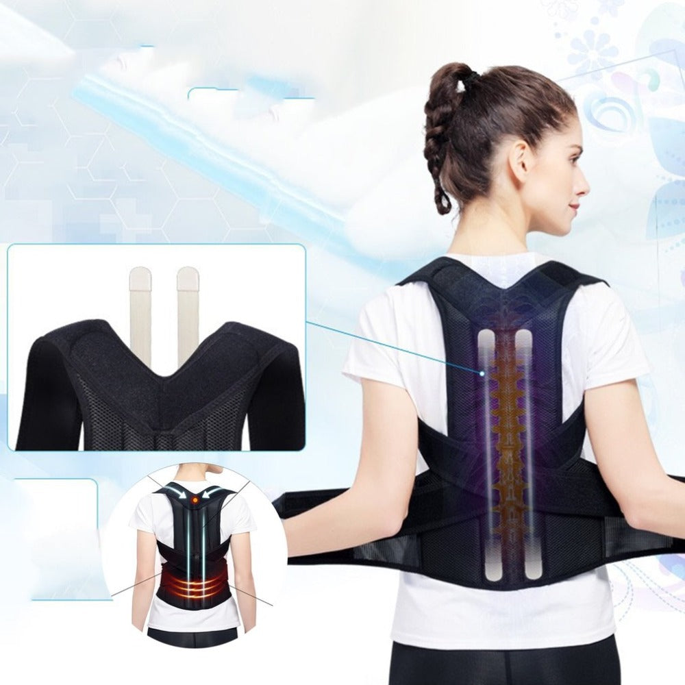 Posture Corrector — Adjustable Back Brace for Men & Women - Health and wellness