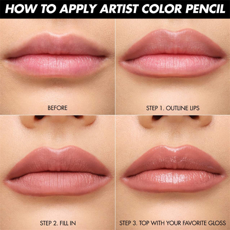 Nude Lipliner Kit — Define, Shape & Perfect Your Lip Look - Health and wellness