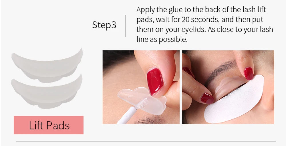 Lash Lift Kit — Professional Eyelash Perm & Curl Set for Home & Salon Use - Health and wellness
