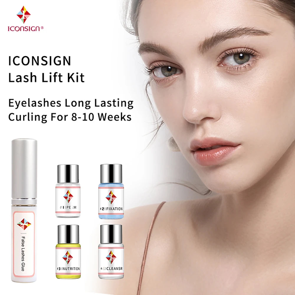 Lash Lift Kit — Professional Eyelash Perm & Curl Set for Home & Salon Use - Health and wellness
