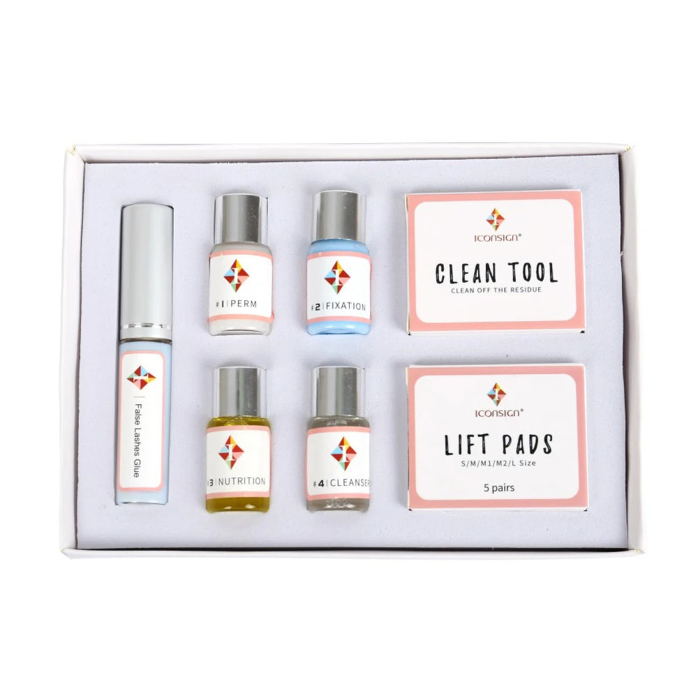 Lash Lift Kit — Professional Eyelash Perm & Curl Set for Home & Salon Use - Health and wellness