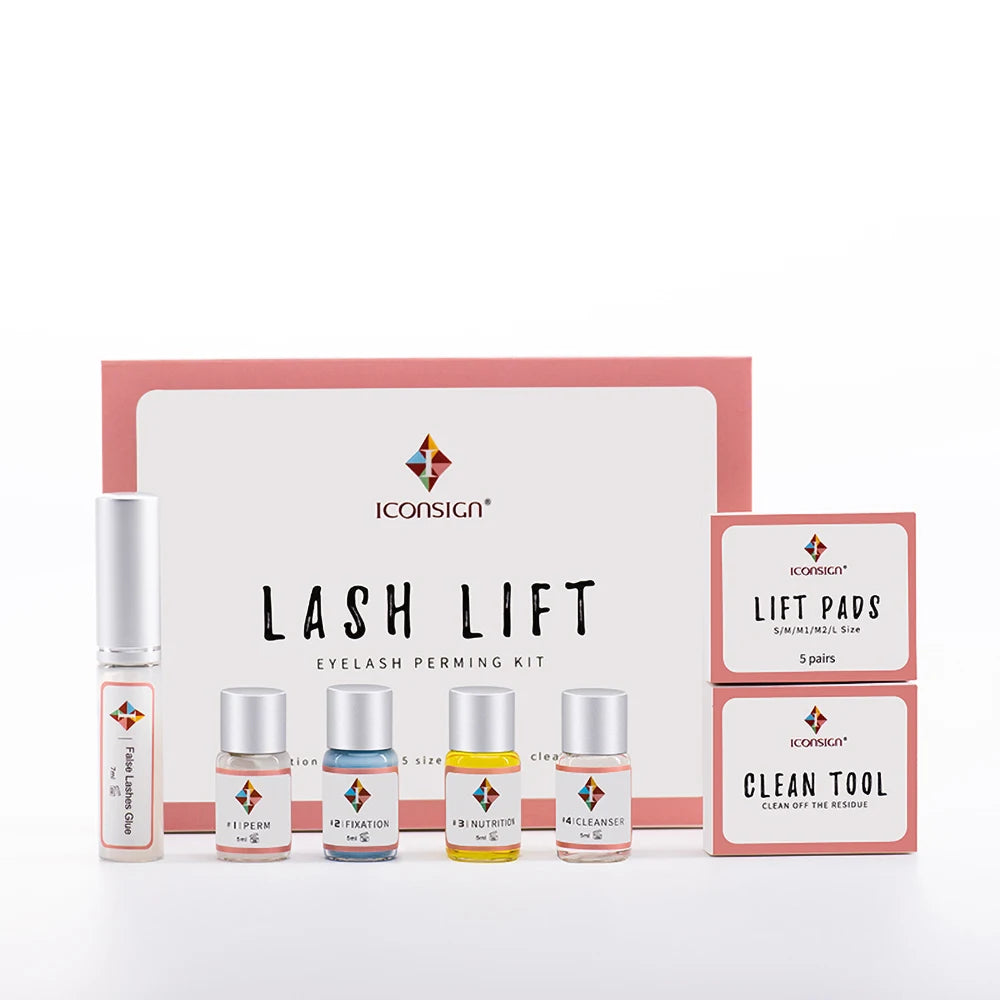 Lash Lift Kit — Professional Eyelash Perm & Curl Set for Home & Salon Use - Health and wellness