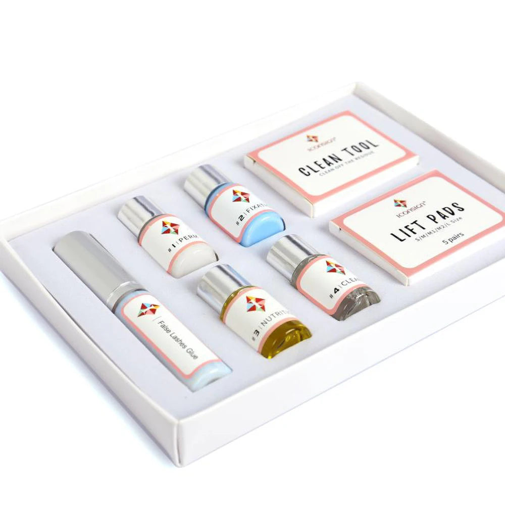 Lash Lift Kit — Professional Eyelash Perm & Curl Set for Home & Salon Use - Health and wellness