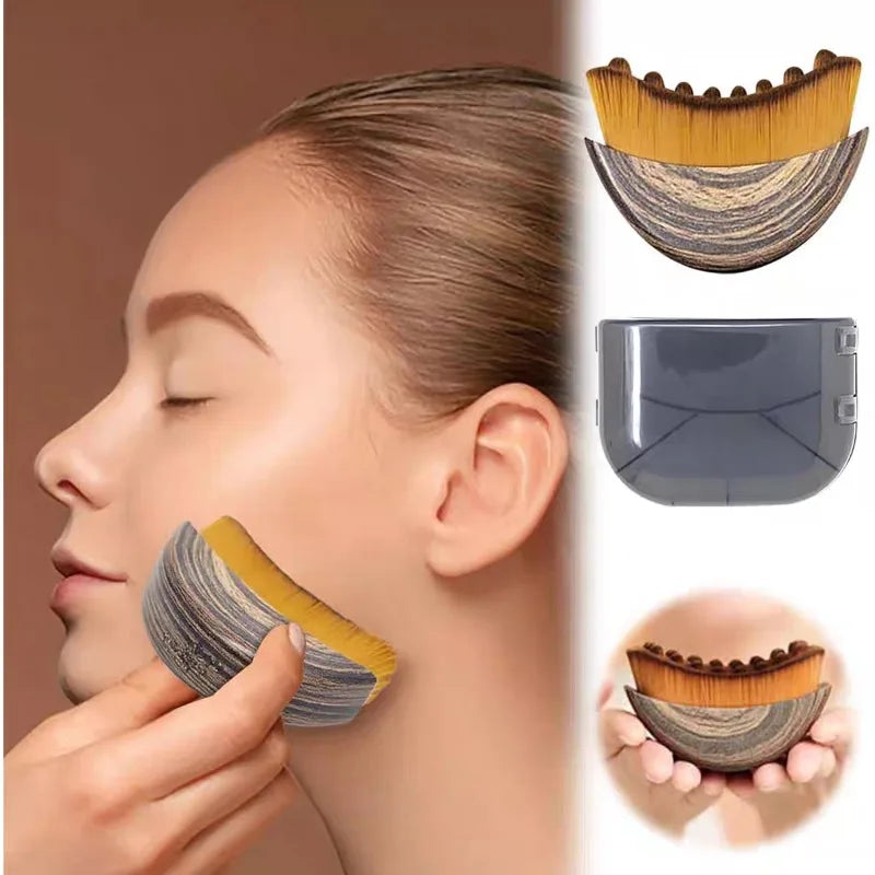 Eye and Neck Contour Brush for Lifting and Sculpting Facial Features - Health and wellness
