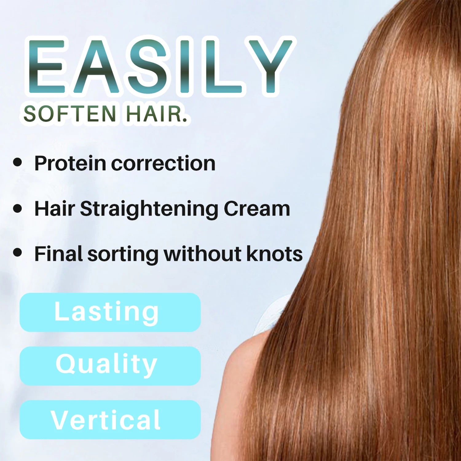 Professional Keratin Hair Straightener Cream for Smooth, Sleek Hair - Health and wellness