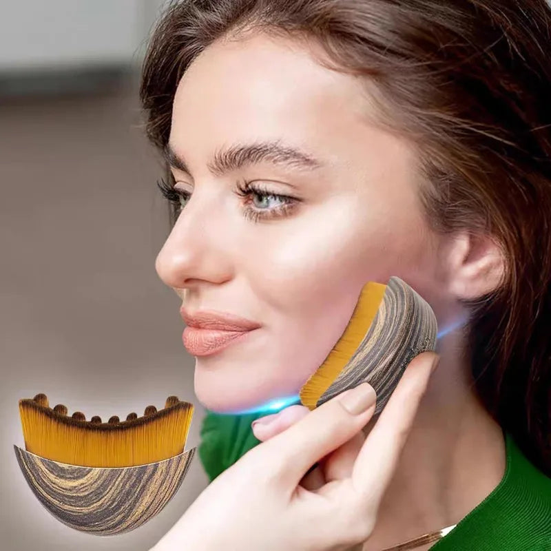 Eye and Neck Contour Brush for Lifting and Sculpting Facial Features - Health and wellness