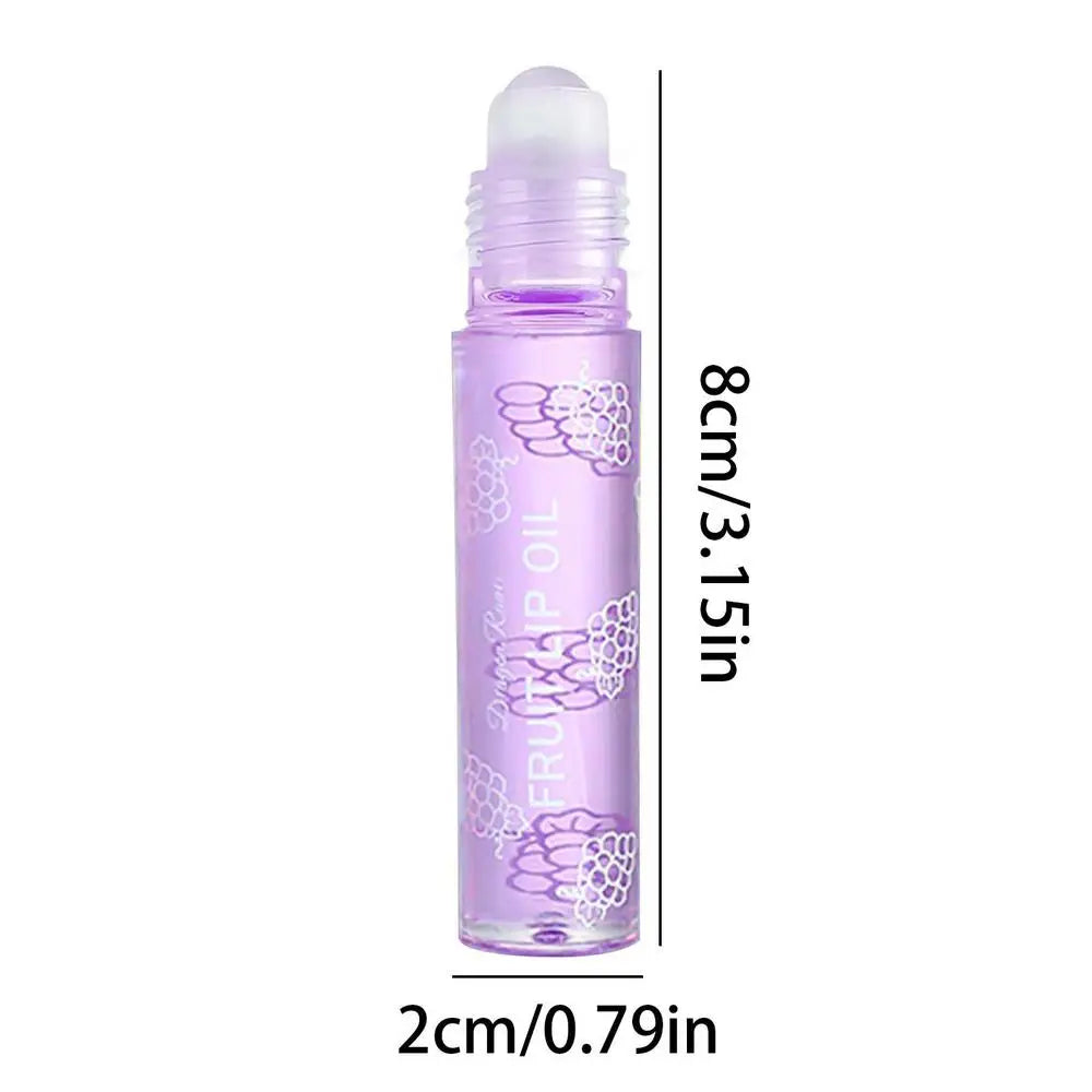 Fruity Roll-On Lip Gloss — Moisturizing & Glossy Finish