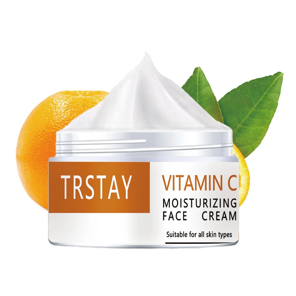 TRSTAY Vitamin C Brightening Face Cream - Health and wellness