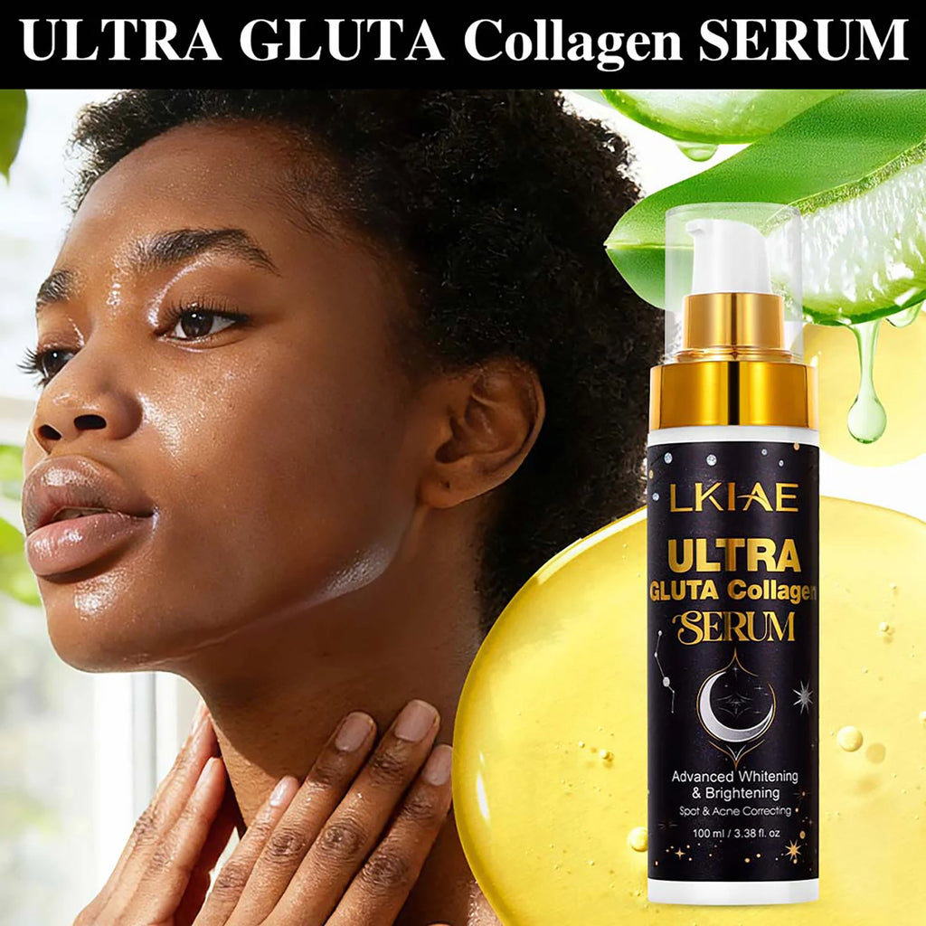 LKIAE Glutathione Collagen Serum - Brightening Formula 100ml - Health and wellness