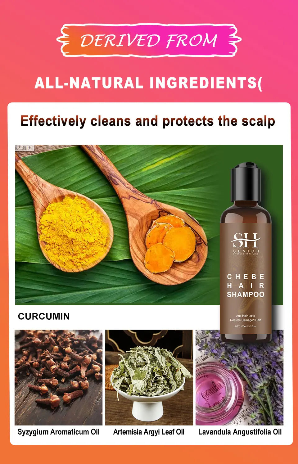 Chebe Hair Growth Serum & Powder — African Hair Loss Treatment Spray for Edges & Length