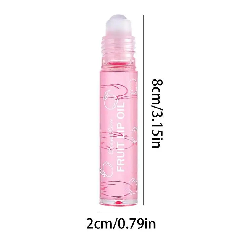 Fruity Roll-On Lip Gloss — Moisturizing & Glossy Finish