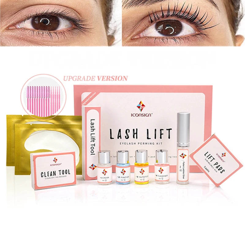 ICONSIGN Eyelash Lift Kit - Professional Lash Lift & Perm Set for Home and Salon - Health and wellness