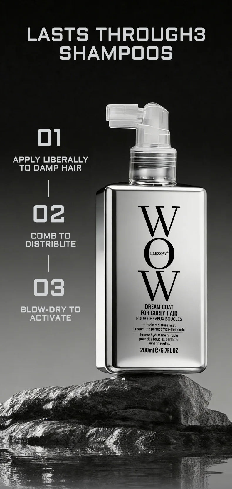 Nourishing Hair Oil Spray & Moisturizing Serum - Health and wellness