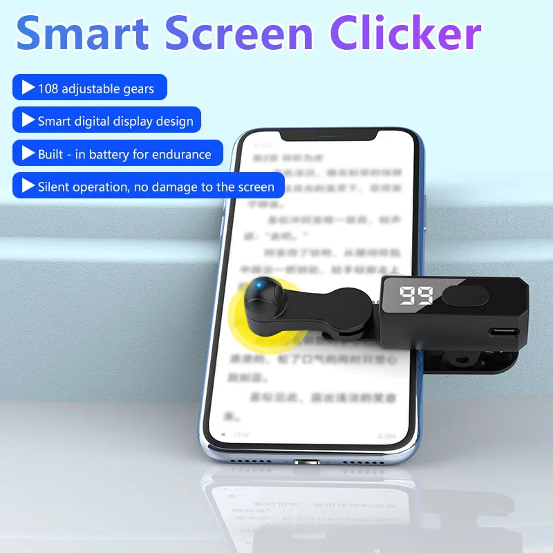 Automatic Screen Auto Clicker for Smartphone – Game & Live Stream Tapper