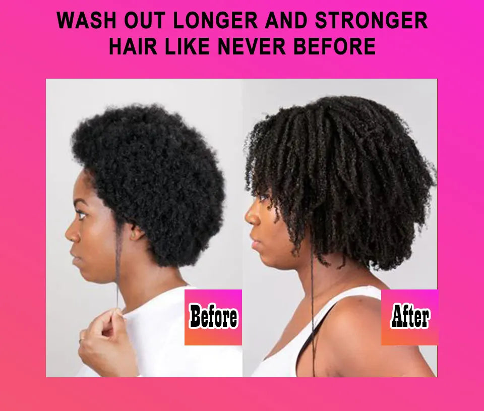 Chebe Hair Growth Serum & Powder — African Hair Loss Treatment Spray for Edges & Length