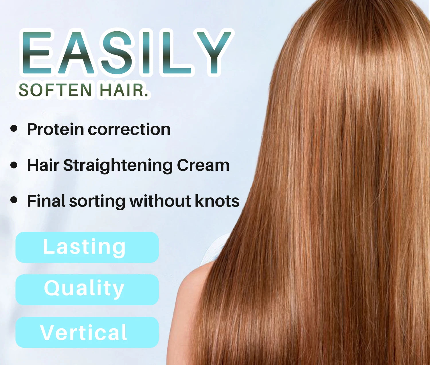 Professional Keratin Hair Straightener Cream for Smooth, Sleek Hair - Health and wellness
