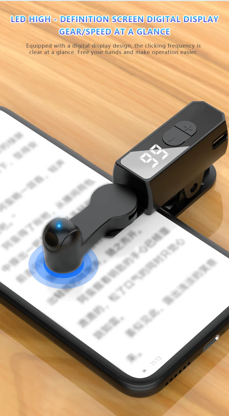 Automatic Screen Auto Clicker for Smartphone – Game & Live Stream Tapper