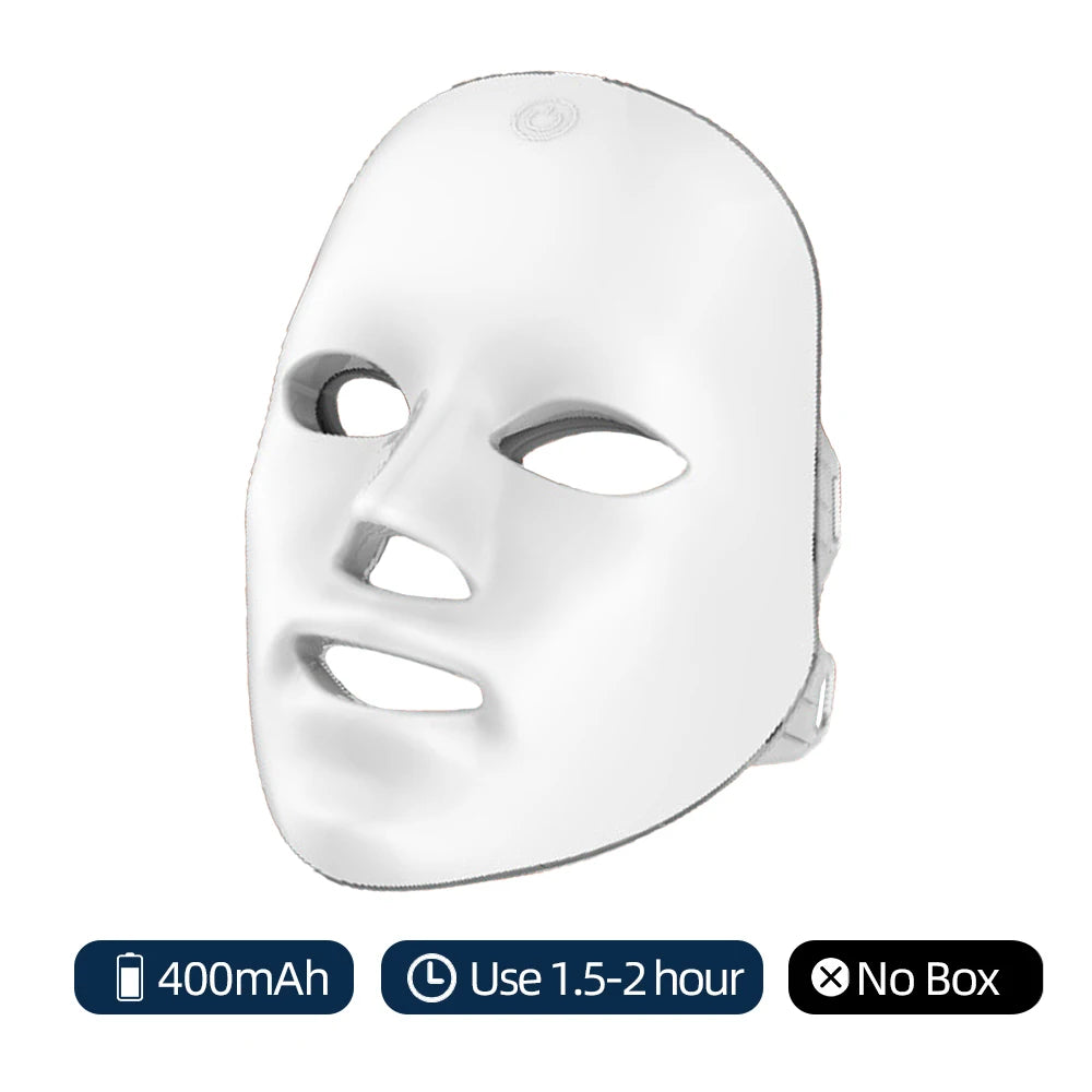 7-Color LED Photon Therapy Facial Mask — Skin Rejuvenation & Brightening