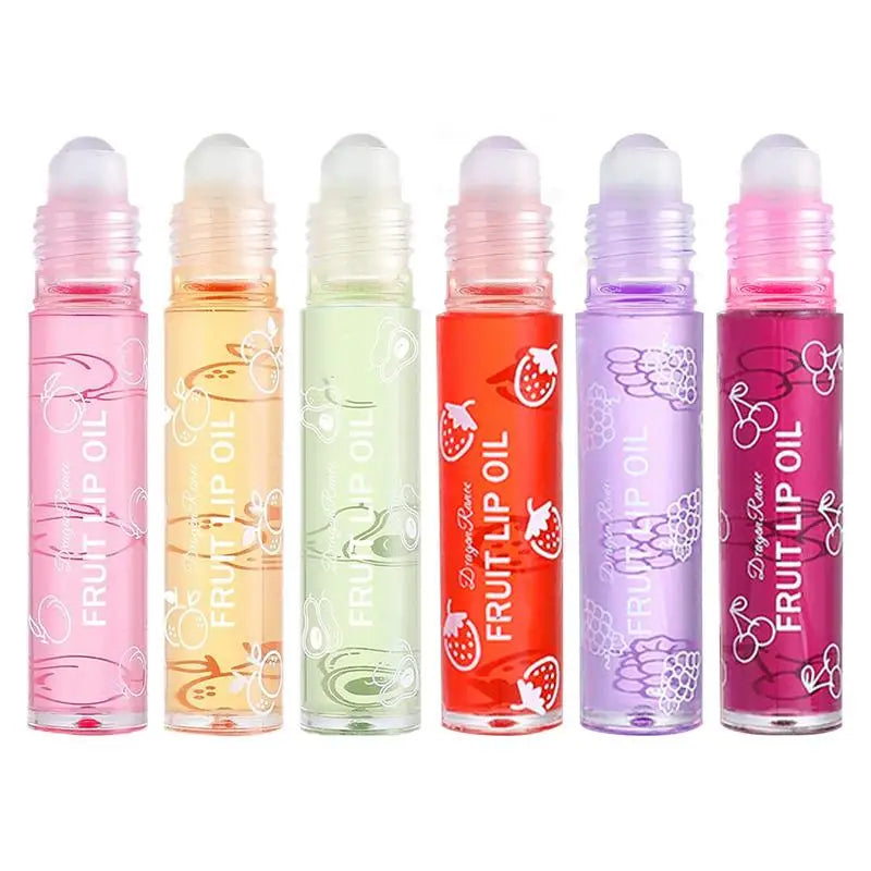 Fruity Roll-On Lip Gloss — Moisturizing & Glossy Finish