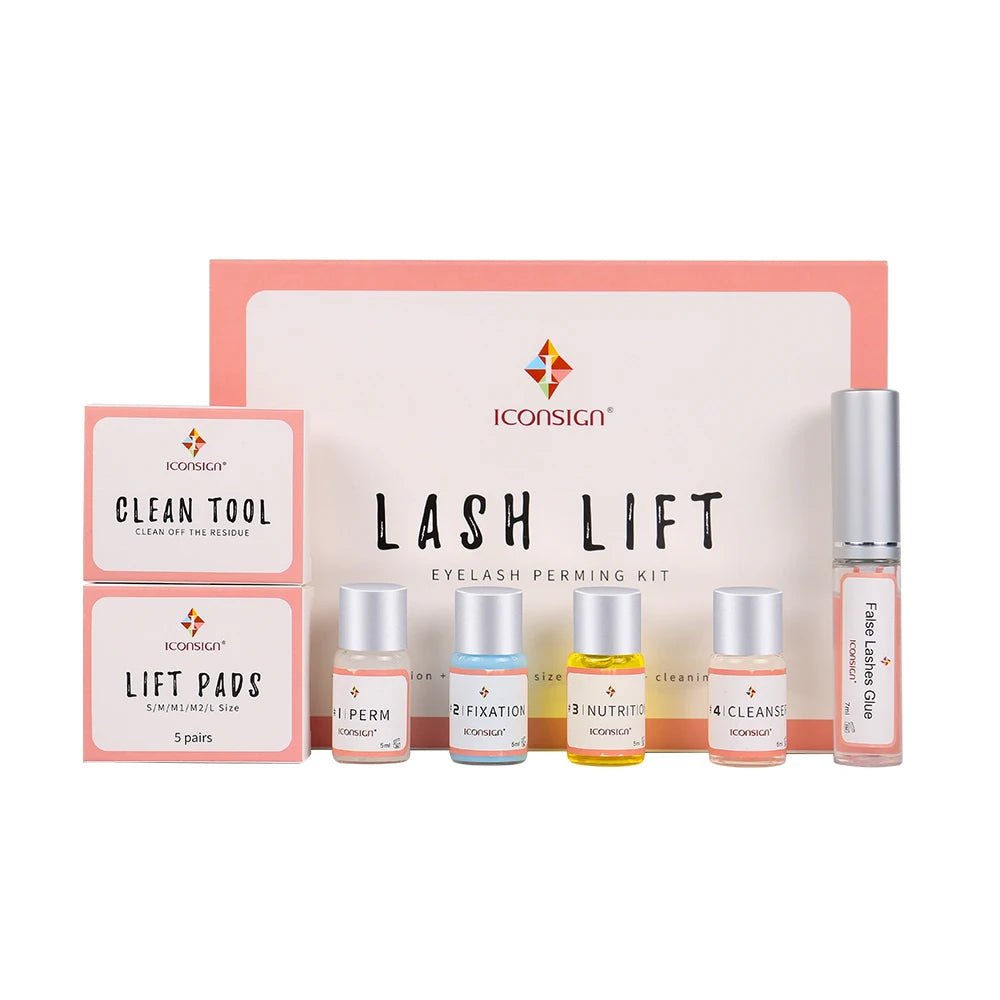 Lash Lift Kit — Professional Eyelash Perm & Curl Set for Home & Salon Use - Health and wellness