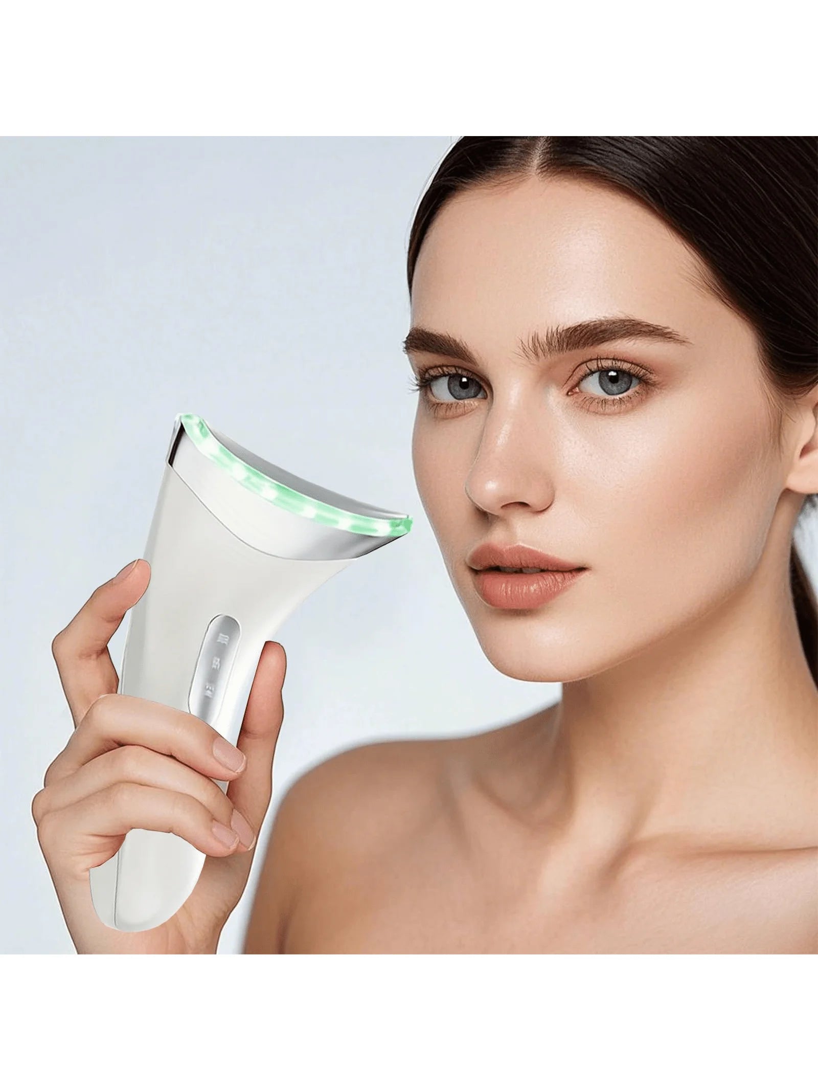 7-Color LED Facial Device for Vibrant Skin and Neck Care - Health and wellness