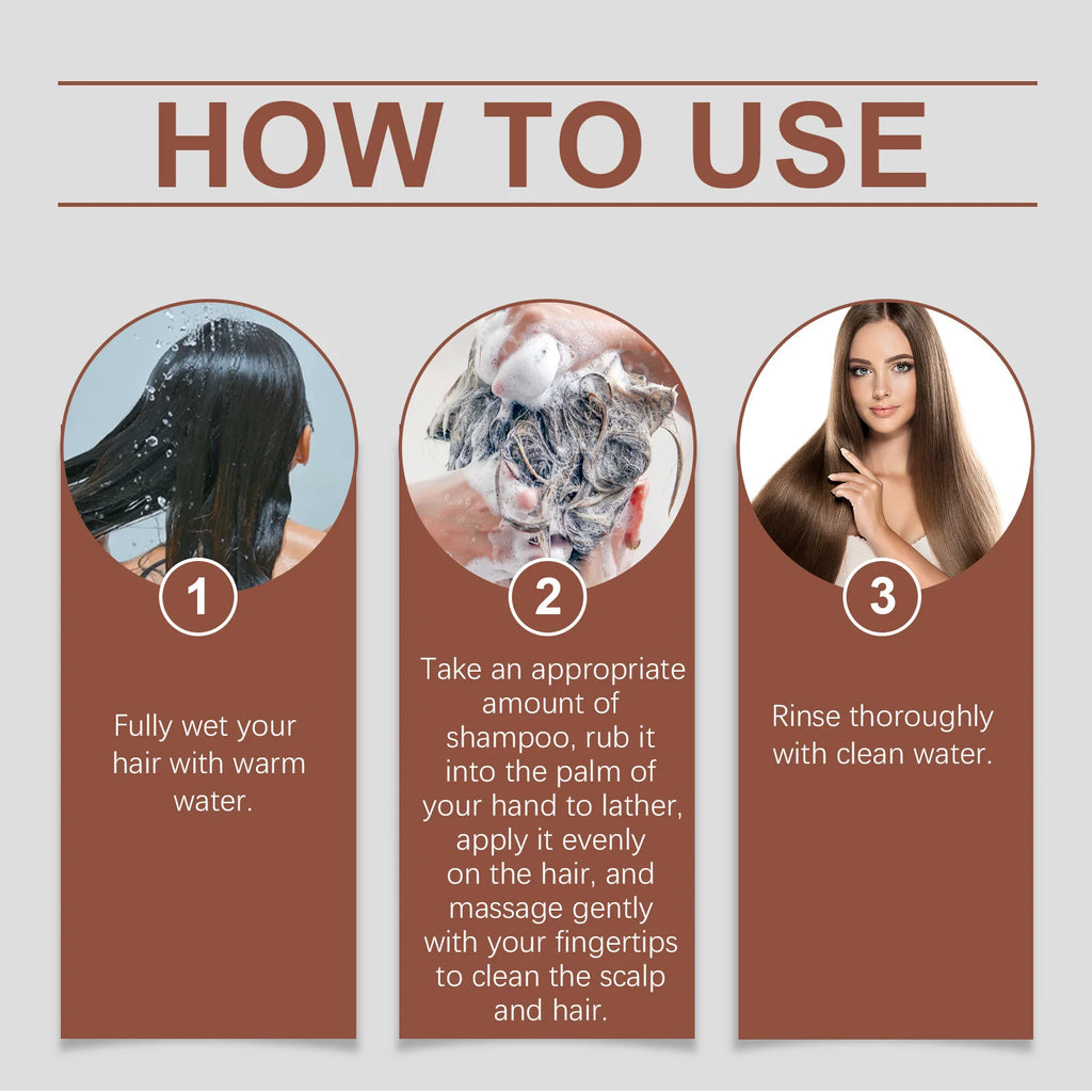 Hair Growth Shampoo Conditioner Set for Anti-Frizz and Deep Nourishment - Ultimate Solution for Healthy Hair Growth - Health and wellness