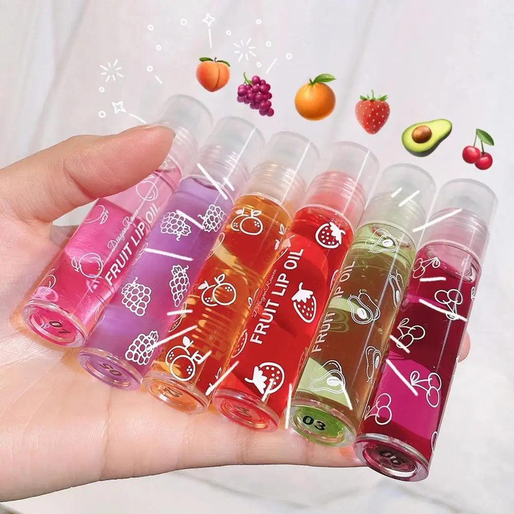 Fruity Roll-On Lip Gloss — Moisturizing & Glossy Finish