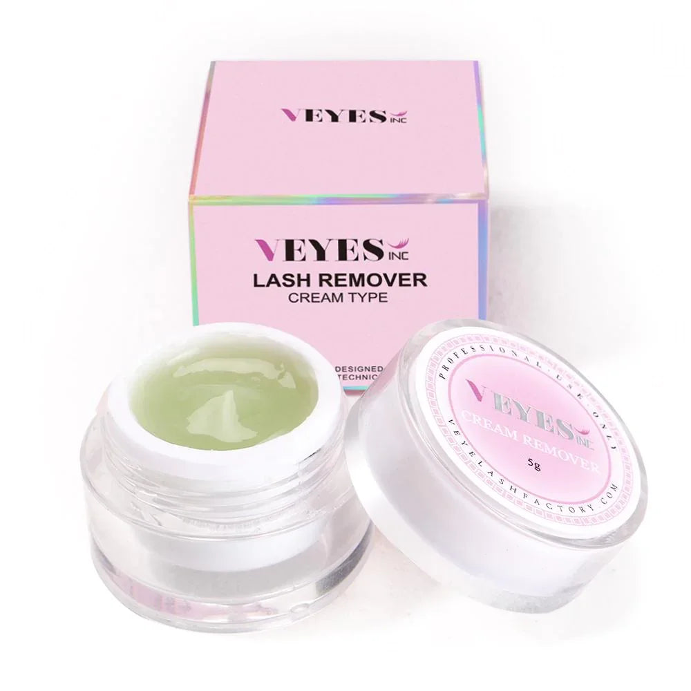 Eyelash Extensions Cream Remover — Aloe Gentle Lash Glue Remover for Sensitive Eyes