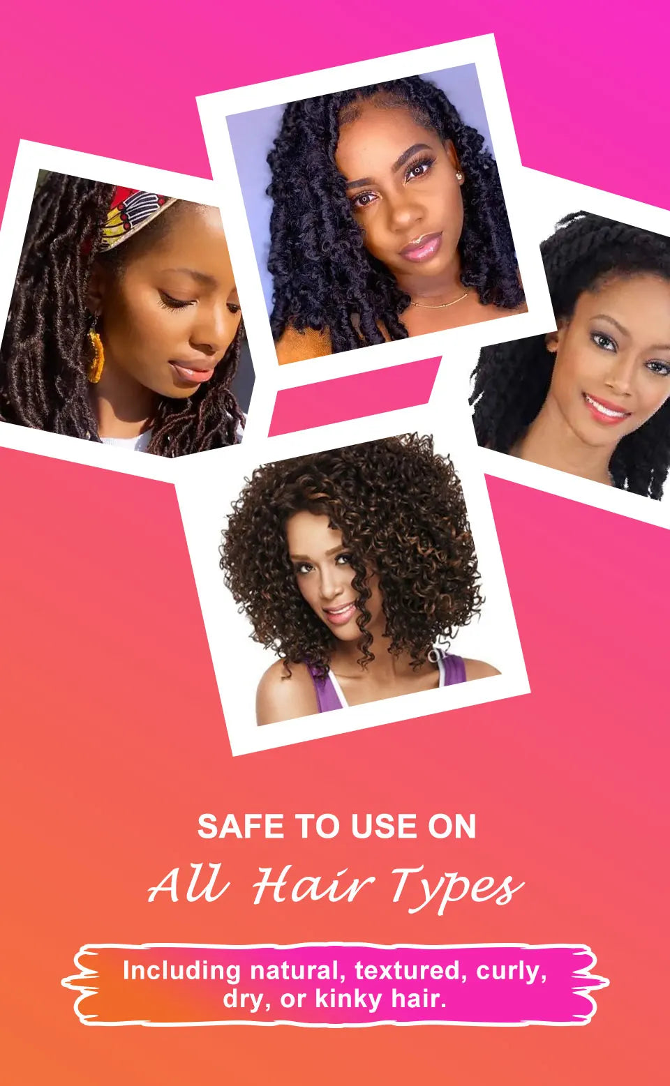 Chebe Hair Growth Serum & Powder — African Hair Loss Treatment Spray for Edges & Length