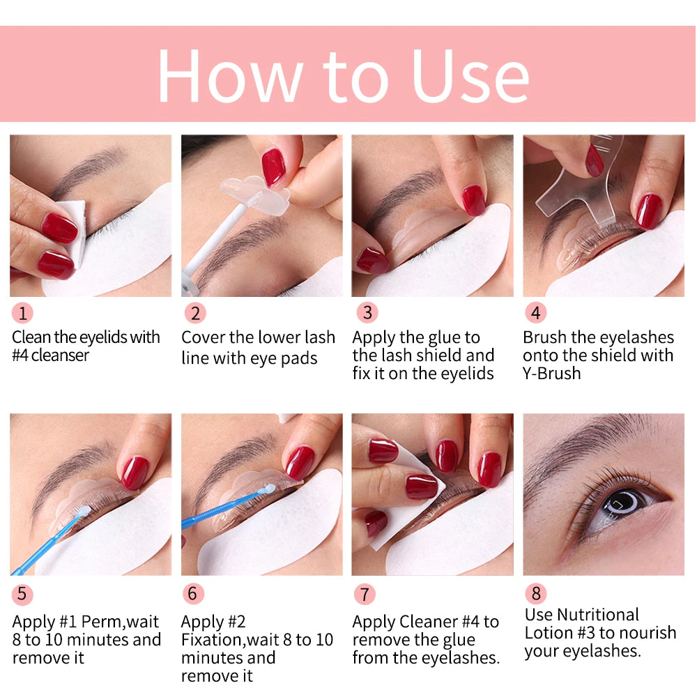 ICONSIGN Eyelash Lift Kit - Professional Lash Lift & Perm Set for Home and Salon - Health and wellness