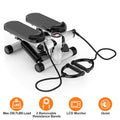 Mini Fitness Stepper with Resistance Bands & LCD Monitor - Health and wellness