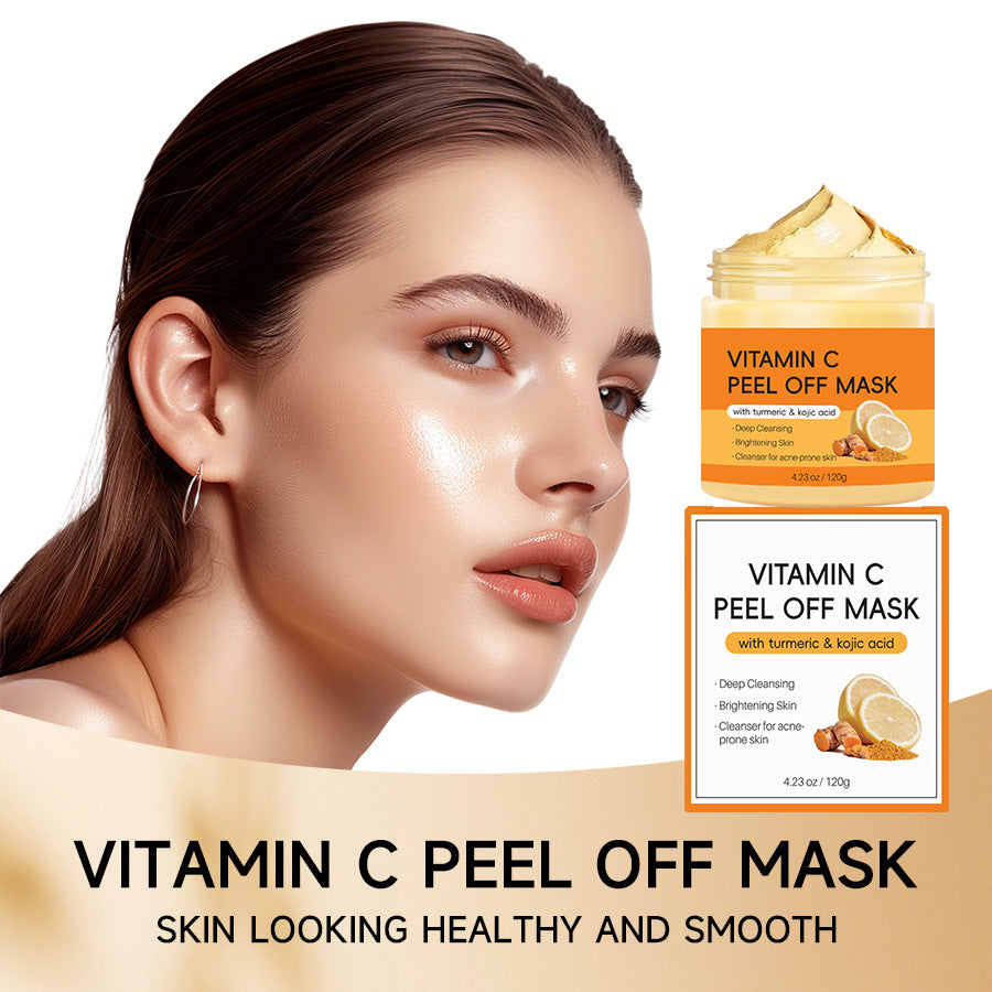 Ginger Turmeric Brightening Mask with Kojic Acid and Vitamin C for Radiant Skin - Health and wellness