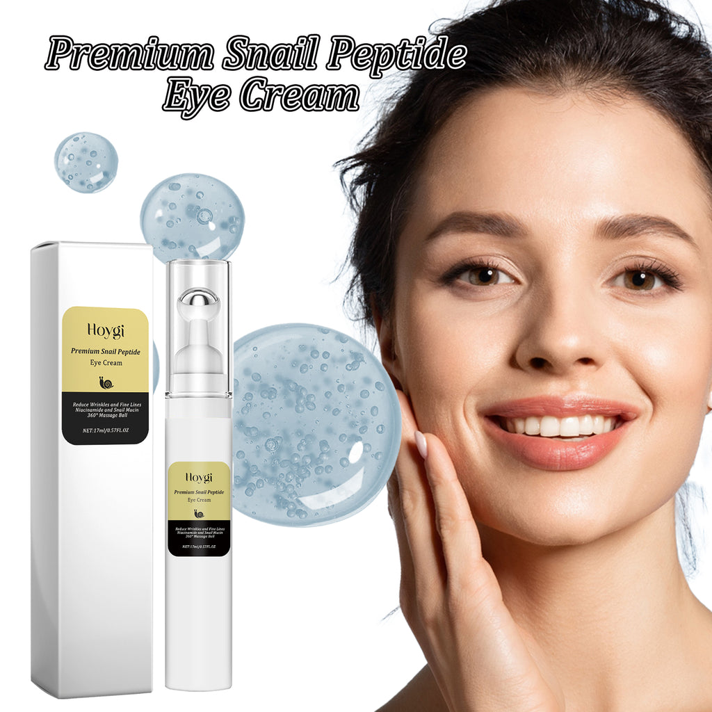 Snail Peptide Eye Cream Roller — Firms, Depuffs & Fades Fine Lines - Health and wellness